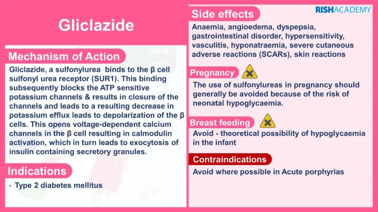 nursing pharmacology flashcards antihyperglycemics gliclazide