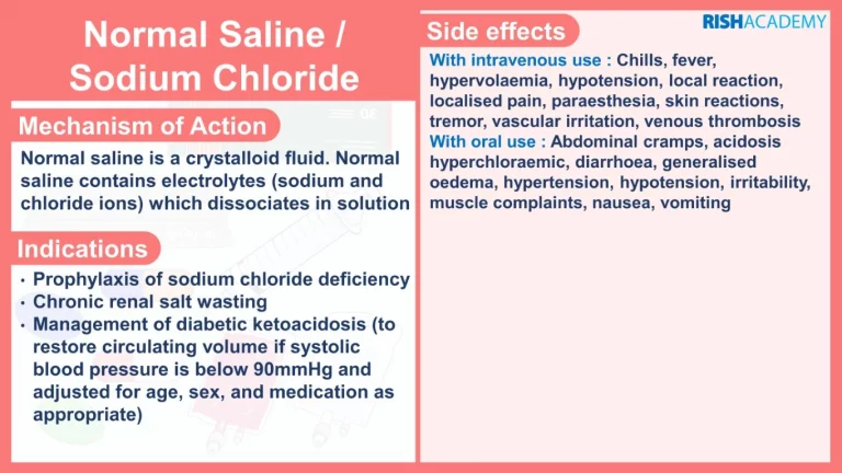 nursing pharmacology flashcards intravenous fluids normal saline