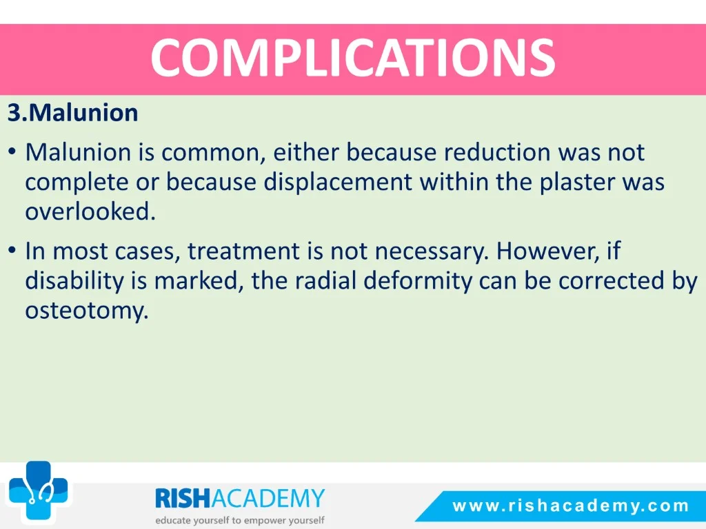 Colles’ & Smith’s Fracture free medical notes rish academy (12)