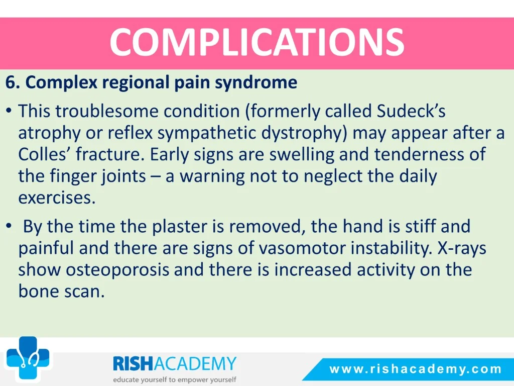 Colles’ & Smith’s Fracture free medical notes rish academy (14)