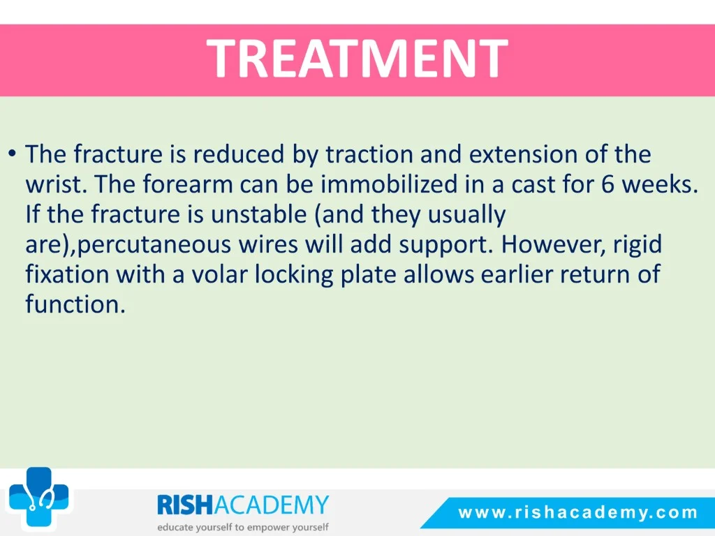 Colles’ & Smith’s Fracture free medical notes rish academy (16)