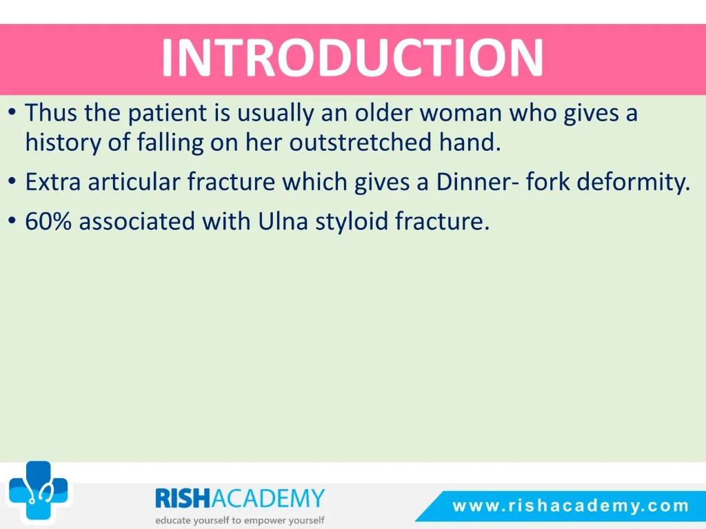 Colles’ & Smith’s Fracture free medical notes rish academy (3)