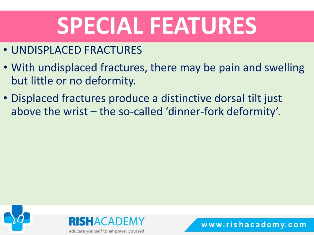 Colles’ & Smith’s Fracture free medical notes rish academy (5)